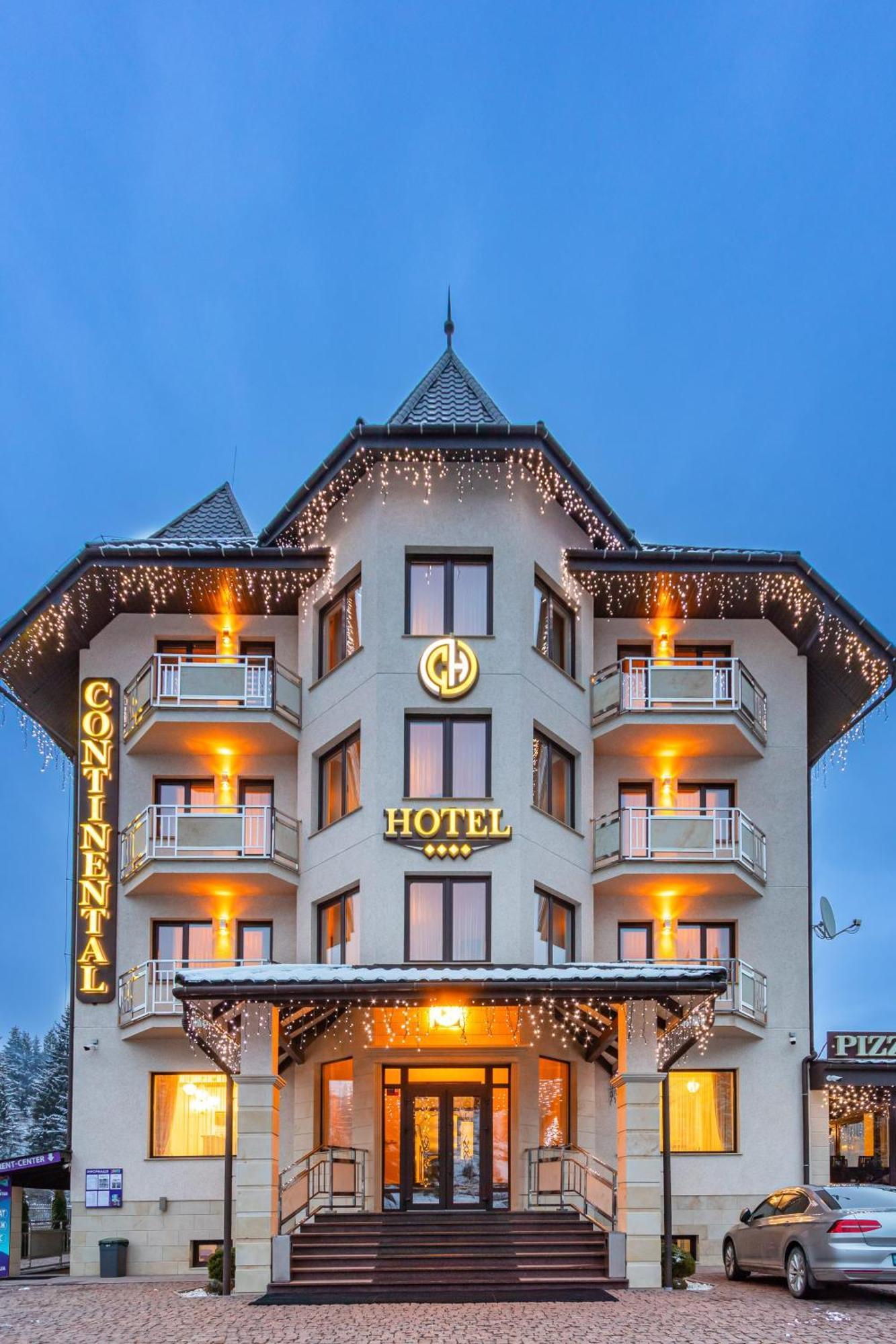 Continental Spa Resort Bukovel Exterior photo